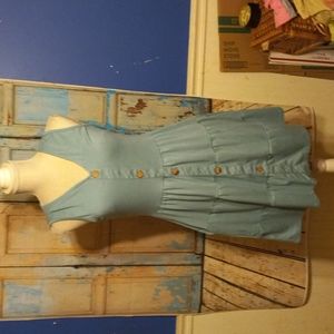 🟣/$4/9oz moss Green summer dress